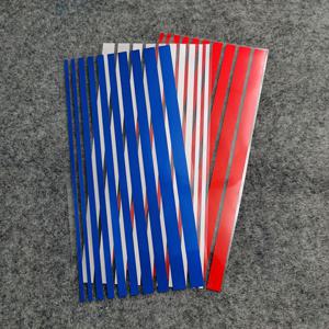 TEMU 다양한 사이즈의 블루, 화이트, 레드 프렌치 트리 컬러 라디에이터 그릴 스티커 세트 - 디자인 그릴 스티커, 쿨러 그릴 스티커, 백미러 스티커, 핸들 센터링 라벨 스티커