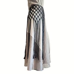 TEMU 1개 GUNO 웨이스트 실 - 시크한 허리 조임 & 엉덩이 커튼 참, 태슬 디테일 핸드 타프스트리, 결혼식 파티 의상 장식, 여성을 위한 일상 보보 액세서리, 여행 및 해변 사진 촬영용 완벽 선물, 페스티벌 복장, 레트로 스타일 액세서리, 정교한 직조, 수제 아트워크, 벨트