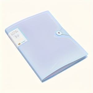 TEMU 30페이지 A4 파일 폴더, 투명한 삽입물, 학생의 시험지, 다층 정리기, 자유로운 리프 계약 보관함, 파일 폴더, 모든 계절에 적합