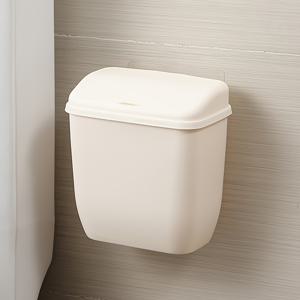 TEMU 벽걸이 1개, 욕실용 내구성 - 공간 절약 디자인, 독특한 분류 기능, 전기 불필요, 캐비닛 문에 적합 | 현대적인 주방/욕실 필수품 | 세련된 디자인|쓰레기통