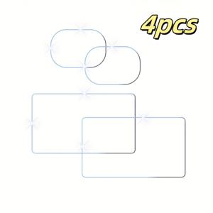 TEMU 10/6/4pcs 카메라 렌즈 스크린 프로텍터 DJI Osmo Pocket 3/2/1, 템퍼드 유리 필름 액세서리, 초-clear 템퍼드 유리 스크린 프로텍터, 버블 프리 슈퍼 내구성