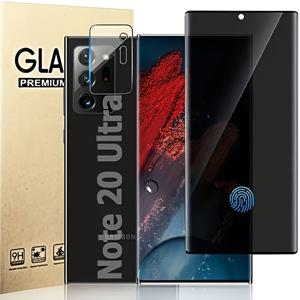 TEMU 갤럭시 노트 20 울트라 5G용 사생활 보호 스크린 보호 필름 (카메라 렌즈 보호 필름 포함), 사생활 보호 강화 유리 폰 필름, 스마트폰 보호, 세련된 폰 액세서리, 내구성 좋은 폰 커버, 스크래치 방지 커버, 광택 마감, 고품질 유리, 폰 스크린 가드, 테크 매니아, 최신 폰 액세서리, 강화 유리