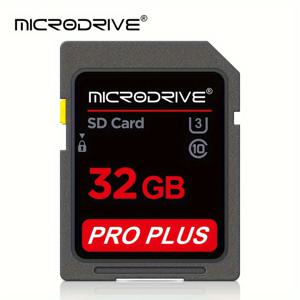 TEMU 마이크로드라이브 브랜드 U3 클래스 10 SD 카드 16GB 32GB 64GB 128GB 256GB 고속 플래시 카메라용 SD 카드