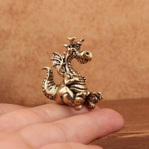 TEMU 귀여운 작은 날아다니는 용 장식품 작은 용