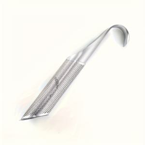 TEMU 304 스테인리스 티 파이프 - 담배 느낌 디자인의 누수 방지 차 인퓨저, 우아한 티컵 호환 가능, 잎차/허브차/공푸차용, 쉬운 세척, 홈&오피스 선물용 내구성 강화 설계