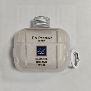 TEMU 크리에이티브 3D 병 뚜껑 향수 디자인 이어폰 케이스, Airpods Pro Pro2 보호 커버에 적합, Apple 이어폰 케이스 (Airpods 1 2용), Airpods 3 신형 모델 소프트 이어폰 쉘, 충격 방지.