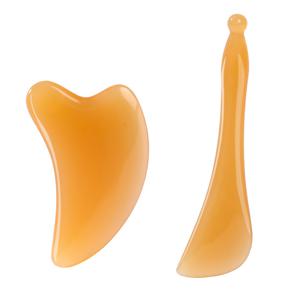 TEMU 1세트 2개 구아샤 마사지 도구, 얼굴 및 바디 스파 케어용. 얼굴 - 목 - 등 - 얼굴까지 커버, 연한 베이지, 뷰티 마사지 보드. 어머니날 - 여성을 위한 고급 선물