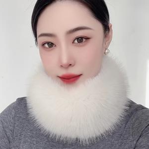 TEMU 여성용 신상 겨울 스카프 페이크 칼라 다용도 목도리 따뜻한 목워머