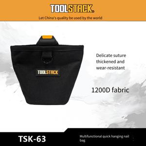 TEMU 새로운 네일 가방, 다기능 퀵 행잉 공구 파우치 (목공 및 전기 기술자용) - 휴대용 옥스포드 원단, 두꺼운 내구성 원단, 아버지, 남편, 남자친구, 아버지의 날 선물로 적합
