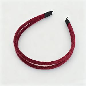 TEMU 1개 여성용 우아한 레트로 헤어밴드 - 빨간색 리본 장식이 있는 부드러운 패브릭 헤어밴드, 데일리, 파티, 발렌타인데이, 크리스마스에 적합한 우아한 헤어 액세서리