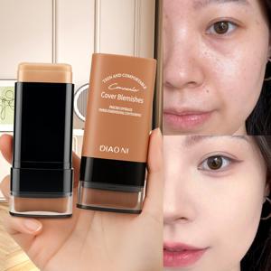 TEMU 파운데이션스틱 스틱파운데이션 커버 스틱 파운데이션 휴대용 수분감 듀얼 헤드 파운데이션 스틱