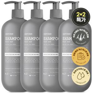 TEMU 2+2 센티베르 블랙시드 검은콩 탈모샴푸 1000ml 대용량 흑곡 약산성 정수리냄새