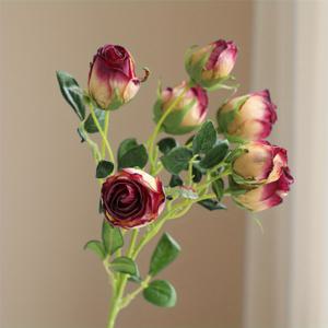 TEMU 단일 가지 7 꽃 머리 장미 인공 꽃. 가장자리 연소 공정을 채택하여 꽃이 말린 것처럼 보이며, 가정 장식 및 결혼 부케에 적합합니다. 주방, 거실, 식당, 침실 등에 놓을 수 있습니다. 장식용으로 봄과 여름의 장식, 결혼 시즌, 데이, 크리스마스, 가을 추수 축제, 가을 장식, 추수감사절에 완벽합니다