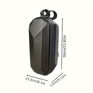 TEMU 전동 스쿠터용 하드 쉘 가방, 전면 가방, 접이식 자전거, 밸런스 스쿠터 액세서리 가방, 헤드 가방, 수납 가방,