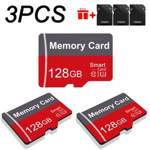 TEMU 3pcs TF 메모리 카드 - 128GB/64GB/32GB/16GB/8GB/4GB/2GB/1GB/512MB/256MB | 태블릿, 카메라, 휴대폰, 노트북, PC, 자동차 오디오 시스템, 게임 콘솔용 소형 고성능 플래시 카드 | 파일, 음악, 사진 및 비디오를 위한 신뢰성 및 보안 저장소!|태블릿PC