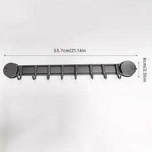 TEMU Musurjoy 1개 흡착컵 후크, 4/5/6/8 후크 가능, 재사용 가능한 무공구, 진공 스티키 후크, 유리 흡착 벽 타입 무봉제 흡착컵 후크, 목욕 가운 및 수건 후크, 열쇠, 가방, 우산 등 보관용 좋은 선택, 좋은 홈 오거나이저, 부활절/발렌타인데이 선물 장식