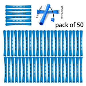 TEMU 30/32/50개입 긴 뚜껑 매뉴얼 헤어 컬러, 미국식 콜드 펌 로드, 플라스틱 헤어 롤러, 아내나 여자친구를 위한 크리스마스 선물