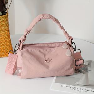 TEMU 여성 캐주얼 싱글 숄더 크로스바디 백 - 탈부착 및 조절 가능한 숄더 스트랩, 지퍼 잠금, 안감, 숄더 백 또는 크로스바디 백으로 사용 가능, 5가지 색상 (베이지/핑크/블루/블랙/옐로우)으로 제공|가방|크로스백|미니크로스백