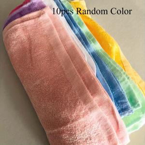 TEMU 10개입 대나무 섬유 스퀘어 타월 - 초극세사, 빠른 건조 & 고흡수력, 욕실/얼굴/주방용 수건, 휴대용 클리닝 천, 홈&여행&살롱용 - 파스텔 컬러 (10pcs)