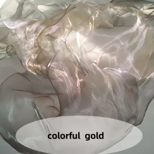 TEMU 1 롤, 다양한 예술 작품을 위한 금속 메쉬 천 - 조각, 결혼식 장식 및 몽환적인 디자인에 적합한 다용도 예술 재료, 금속 메쉬 천| 부드러운 질감| 내구성 있는 메쉬, 금속 천