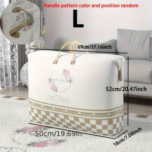 TEMU 장미 패턴 디자인의 포장 가방으로, 이사 및 물품 정리에 적합합니다. 이 플로럴 테마의 수납 가방은 퀼트, 옷, 담요에 완벽하며 침실 옷장 정리에 훌륭한 도구입니다. 또한 야외 활동에 좋습니다.