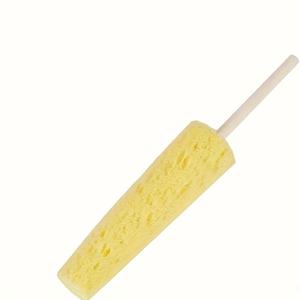 TEMU 1개/2개 스펀지 스틱, 점토 보수 및 표면 매끄리기용 | 옐로우 매트, 블랙 논스크래치, 도자기, 조각 및 모델링에 적합, 폴리에스터 소재