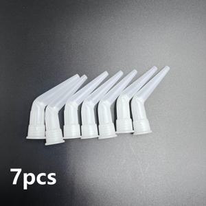 TEMU 접착제, 실리콘 실란트, 코킹용 호환 접착기 노즐 팁 - 내구성 PP 소재 - DIY, 건설, 배관공사, 자동차 수리에 이상적 - 다목적 강력 접착 액세서리, 균일한 노즐 디자인, 견고한 구조, 쉬운 사용, 장수명 액세서리, 전문가용