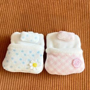 TEMU 2개 미니 플러시 폰 케이스 - 부드러운 핑크 & 화이트 체크 디자인, 꽃 장식, 스마트폰용 귀여운 수면백 스타일, 여성 및 모든 사람을 위한 완벽한 선물, 귀여운 폰 케이스, 폰 보호, 재미있는 디자인, 내구성 있는 보호