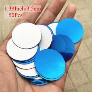 TEMU 50개 휴대폰 금속 플레이트, 라운드 모바일 폰 금속 플레이트 철제, 접착식 휴대폰 케이스 백 마그넷 스티커, 자석 차량 마운트, 공예 벽 및 휴대폰 홀더용