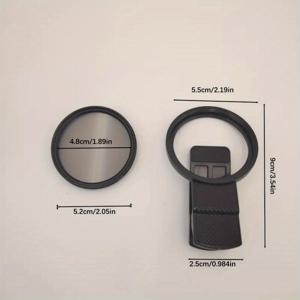 TEMU 1개 CPL 편광 렌즈 필터, 스마트폰용, 반사 효과적으로 감소, 야외, 여행, 셀카, 휴대폰, DSLR 외부 필터, 사진 촬영, 셀피 보조 도구