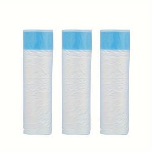 TEMU Tonepie 자동 고양이 화장실용으로 설계된 애완동물 배설물 봉투 3롤 세트. 자동 청소 변기에서 고양이 배설물 처리에 적합합니다.