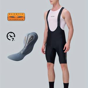 TEMU 남성용 패딩 사이클링 쇼츠, 단색 충격 흡수 3D 패딩 빠른 건조 통기성 라이딩 반바지