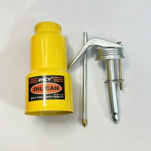 TEMU 300ml 메탈 오일 캔, 오일 추가를 위한 긴 스파우트가 있는 수동 오일 디스펜서