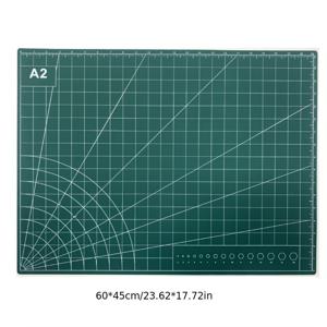 TEMU 안구 보호 기능이 있는 녹색 PVC 커팅 매트 - A1/A2/A3/A4 사이즈, 방수 데스크탑 패드, 정밀한 재봉, 공예, 취미, 패브릭, 스크랩북 및 퀼팅 프로젝트용 - 쉽게 청소 및 보관 가능, 재봉 필수품 | 측정 매트 | 내구성 있는 커팅 보드, 공예용 커팅 매트