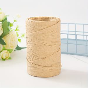 TEMU 두꺼운 라피아 종이 리본 롤, 총 길이 10000cm/3937인치. 컬러 공예 포장지 끈, 웨딩 파티 장식, 꽃 포장, 러스틱 데코, DIY 선물 포장, 여름 수제 밀짚 모자, 수제 선물 상자 장식용, 내구성 강하고 찢어짐 방지