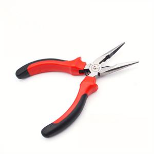 TEMU 1개 추가 긴 코 플라이어, 6인치 단조 탄소강 편안한 그립 핸들, 다목적 전기 및 공예 유지보수 도구