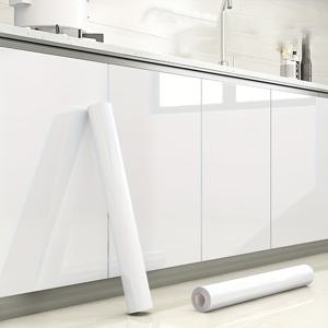 TEMU 1롤 현대적인 대리석 자체 접착 벽지, 방수 방유 주방 접착지, 두꺼운 고온 저항 스티커 범프 후드 개조용, 절단 가능한 캐비닛 스토브 벽지 - 주방, 캐비닛, 벽, 테이블탑, 카운터탑, 냉장고용 DIY 홈 데코 | 현대적인 대리석 룩 | 자체 접착 디자인, 주방 장식 및 액세서리