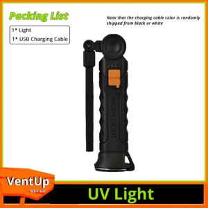 TEMU USB 충전식, 마그네틱 베이스가 특징인 휴대용 접이식 손전등입니다. 네일 폴리쉬 코팅, 낚시, 호텔 검사, 고양이 및 강아지 배변 스티AINS 감지, 보석 감지에 이상적입니다. 이 휴대용 손전등은 보석 감지에 적합합니다.