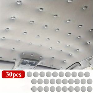 TEMU 자동차 루프 수리 키트 스냅 온 나사 고정 장치 30개 세트, 접착제 필요 없음, 나일론 라이닝 강화로 빠르고 내구성 있는 루프 수리에 완벽함