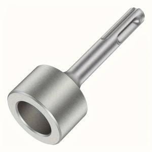 TEMU 1pc SDS Plus 지하철 운전기 비트 - 내구성 있는 스틸, 둥근 손잡이 전기 픽, 망간 강철 및 작은 울타리 포스트, 가정 개조 도구 | 다용도 드릴 액세서리 | 내구성 있는 구조, 지하철 운전기