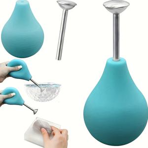 TEMU 1개 224ml 대용량 핸드헬드 물 분사기 - 인체공학적 손잡이, 내구성 있는 금속 구조 및 전기 필요 없음, 울, 펠트, 천 관리용, 습한 물 분사기, 슬림 메탈릭 마감, 견고한 금속 바디, 발톱 곰팡이 치료 및 발톱 곰팡이 제거, 습한 물 분사기, 폴리시드 메탈릭 마감, 배터리 없는 스프레이어, 선명한 테두리