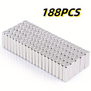 TEMU 필수 데스크탑 정리용품! 10×5×3mm 사각 자석 타일, 파일 캐비닛 및 금속 표면에 부착 – 스티커 메모, 케이블 고정으로 깔끔한 작업 공간과 효율성 향상