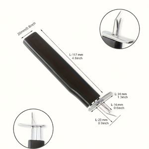 TEMU 1개 구슬 매듭 도구, 주얼리 제작용 구슬 매듭 도구 - DIV 주얼리 제작에 적합, 구슬 끈, 목걸이, 팔찌, 귀걸이 제작용 헤비듀티 매듭 장비 - 구슬, 로프, 실과 호환 - 초보자 및 전문 주얼러에게 적합 (검정/흰색 - 랜덤 발송), 주얼리 공예에 필수