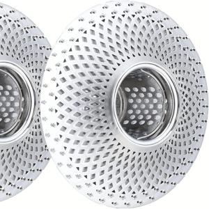 TEMU 욕조 머리 필터 & 탈착식 욕조 머리 방지기 & 바닥 배수구 막힘 방지 장치 & 욕조 배수구 덮개