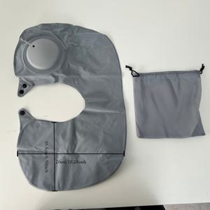 TEMU 2개 세트 인체공학적 U자형 여행용 목베개 - 보관 가방 포함, 초소프트 비행기 수면 목 지지대, 조절 가능한 헤드레스트|목베개