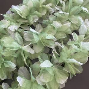 TEMU 1개 입체적인 대형 꽃 장식 레이스 원단 물결감 있는 오간자 메시 브라이덜 드레스 머리 장식 의류 생일 파티 장식 레이스