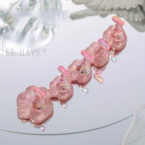 TEMU 신규 네일 초보자 연습용 오로라 레이저 고양이 발톱 네일 디스플레이 스탠드 착용 네일 홀더 네일 지지대 도매