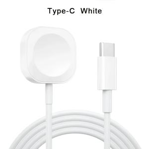 TEMU Apple Watch Series Ultra 9/8/7/6/SE 호환 USB Type-C 마그네틱 무선 충전기 포함 휴대용 고속 충전 케이블, Iwatch Series 5/4/3 액세서리 호환
