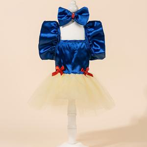 TEMU 로얄 블루 & 펫 드레스 의상 - 고양이, 소형 및 중형견용 우아한 투투 스타일 의상, 세탁기 사용 가능 - 결혼식, 파티, 포토슈트 코스튬 - 사계절 패션 의류, 레이스 디테일