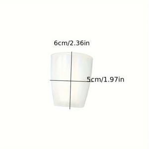 TEMU DIY 오벌 레진 실리콘 몰드 - 미니 화병 벽 장식, 핸드메이드 홈 데코, 러스틱 플로럴 아레인지먼트, 보석 전시 & 선물 아이디어, 내추럴 우드 마감, 빈티지 스타일, 공예 애호가용, 창의적인 수공예품